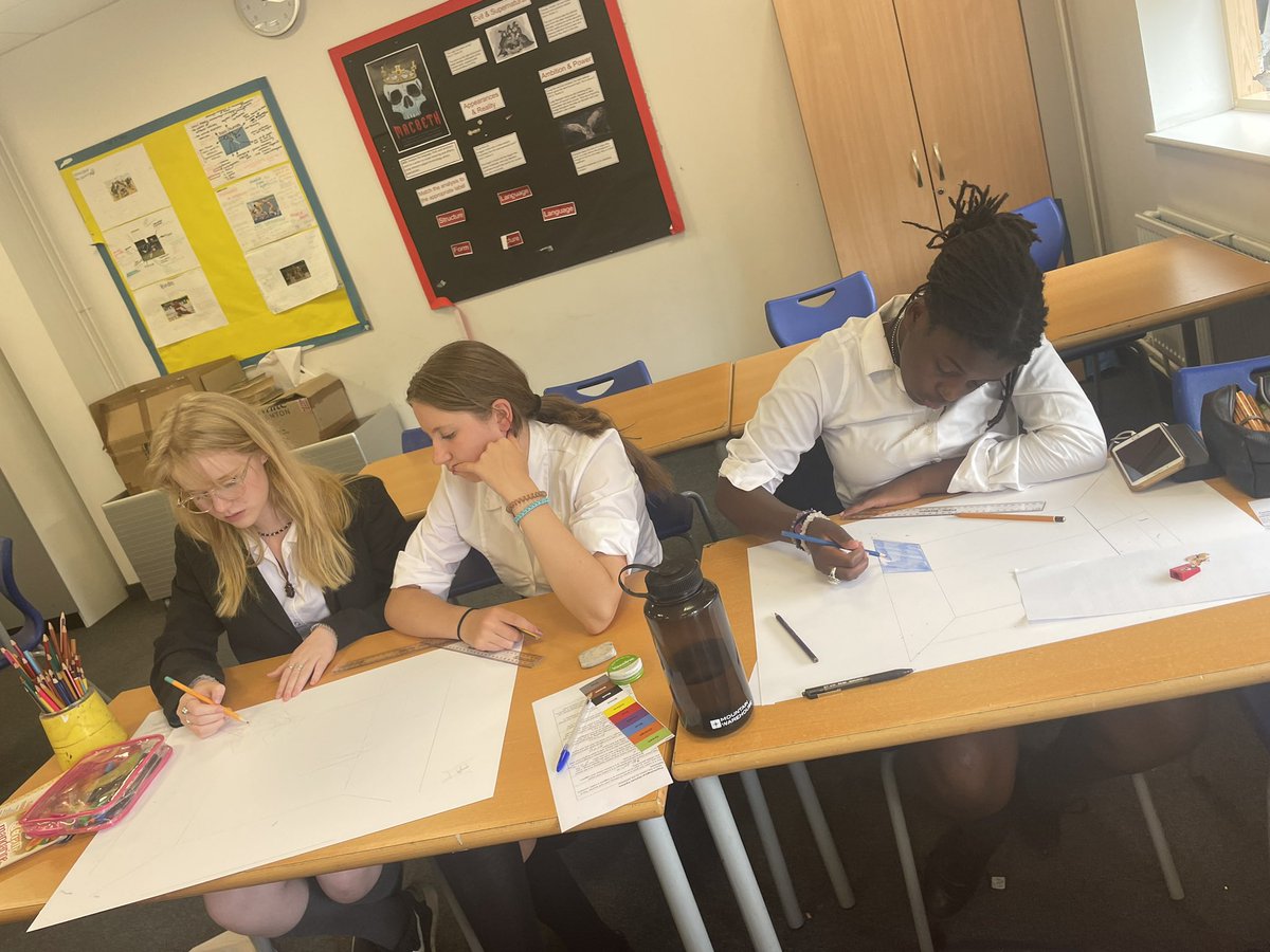 Great afternoon with Year 10 as part of Arts Week with <a href="/HolyportArt/">Art | Holyport College</a>! 
Students were introduced to research in colour psychology and designed rooms based on research into colour effects! 
Great cross curricular activity! 🧠🎨