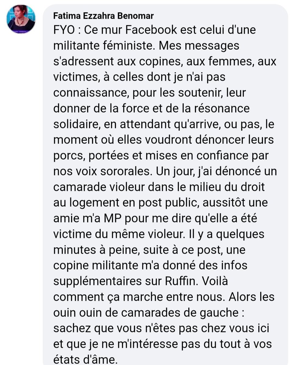 regueyne's tweet photo. @Clem_Autain Avec le paquet de porcs qui restent à mettre au grand jour, t'aurais mieux fait de ne pas écrire cette horreur dégueulasse !
Une jeune fille mineure bordayle ! Mineure !
#balancetonporcFI
#MeToo #harcelement #sexuel
#bernalicisgate #RuffinGate #PortesGate
#RickyCocotier https://t.co/Li6T3dqk5i