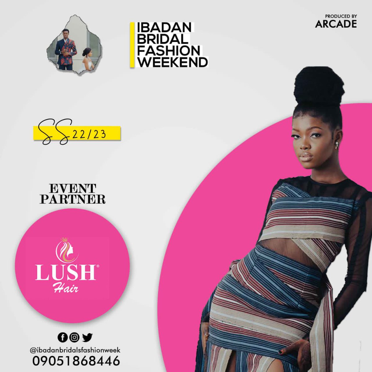 Mrbhadoosky's tweet photo. I can't wait to attend this year's edition!
Date: 15th-17th June
Venue: Jogor Event Centre
*REGULAR TICKET IS FREE
Send a DM or Call 09051868446
#ibadanbridalsfashionweek
#BhadooskyxIBFW #ibfw https://t.co/8SBhxNfBiN
