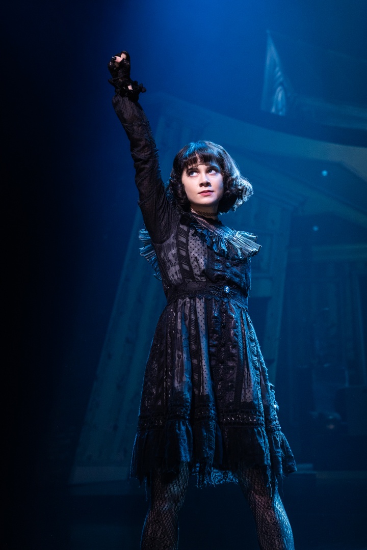 BeetlejuiceBway's tweet photo. At the center of our show is a young woman longing to be seen and heard. To any woman feeling the same way, we support you.

📸: Matthew Murphy https://t.co/kUW827mMnx