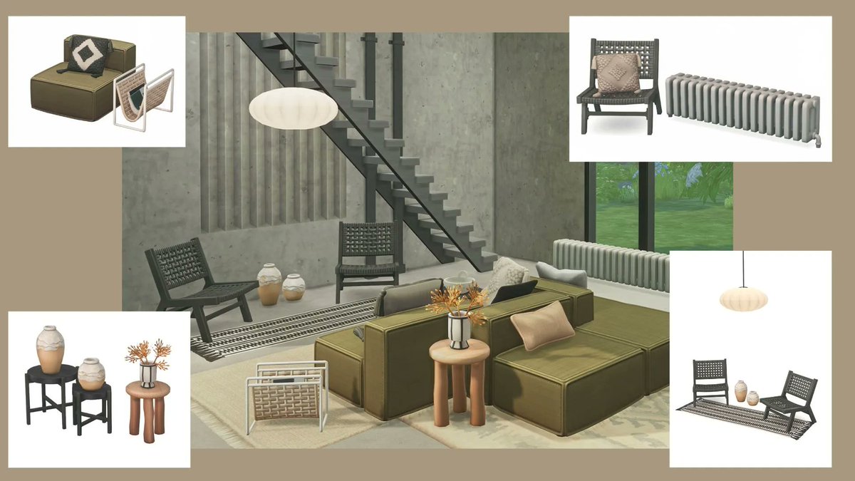 Simlish4's tweet photo. 「 DESCARGAS 」
Shop The Look, creado por #Felixandre, es un set ideal de estilo industrial para darle un toque moderno a las casas de tus Sims. 🏠
#CCShopping —Simssunny
👇DESCARGA👇
https://t.co/eLFKcNeN5G https://t.co/FCgDNIWSES
