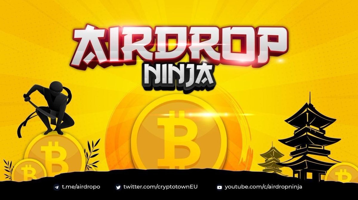 🚀 Airdrop: Binance By Airdrop Ninja
💰 Value: $5 
👥 Referral: $10
📊 Market: Coinmarketcap
📅 End Date: 21st August, 2022
🏦 Distribution Date: 24th August, 2022

Talk with the Telegram Bot
t.me/Binance_Airdro…

#Airdrop #Crypto #Airdrops #cryptocurrency #giveaway