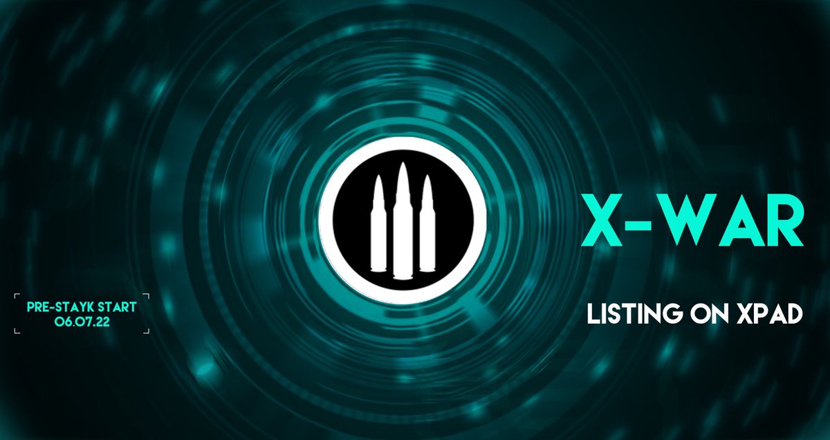 New listing on XPad - <a href="/meta_weapon/">Meta Weapon</a> ⚔️

Pre stake started 🔥 
Staking pool: 1 billion $XWAR 
APY: 28.14 %
Daily: 0.068 %

All $XWAR holders can connect staking on 🔗 xpadapps.com

#xWarArmy #LeoKings #staking #XRPL
