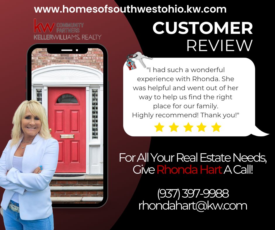 0707rhart's tweet photo. Rhonda does it again! Check Out This 5-Star Review!
#realestate #ohio #ohiorealestate #ohiorealtor #ohiorealestateagent #googlereview #OhioFindItHere #ohiofamily #families #trustedadvisor https://t.co/YtsC0b9M9G