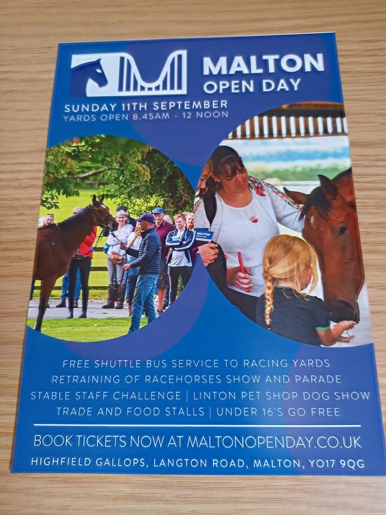 SarahMonkman4's tweet photo. Delivering the Malton Open Day poster to local traders in Malton today. https://t.co/xzQw92yDno