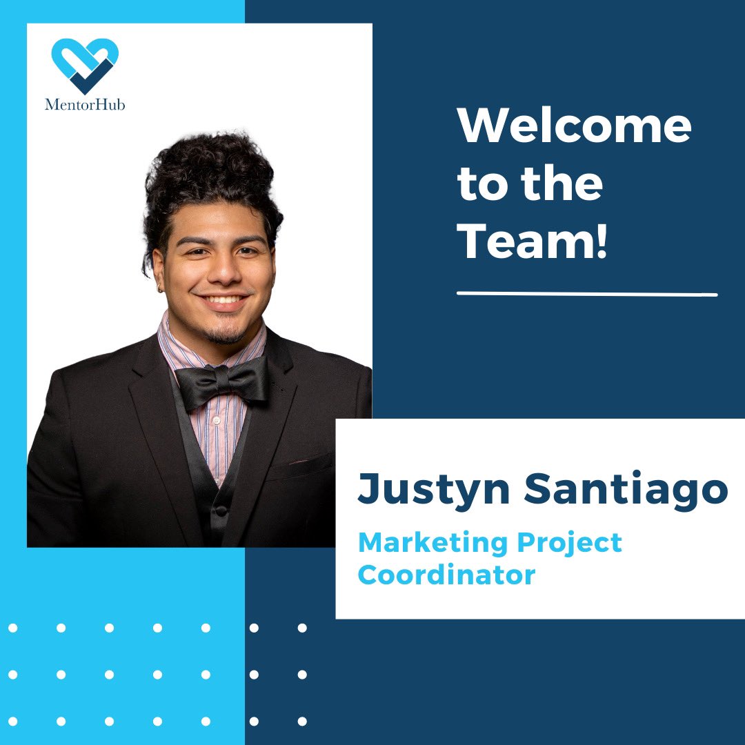 Please join us in giving a warm welcome to our newest member of the MentorHub Team: Justyn Santiago!

You can read Justyn’s full bio here ➡️ linkedin.com/posts/mentorhu…