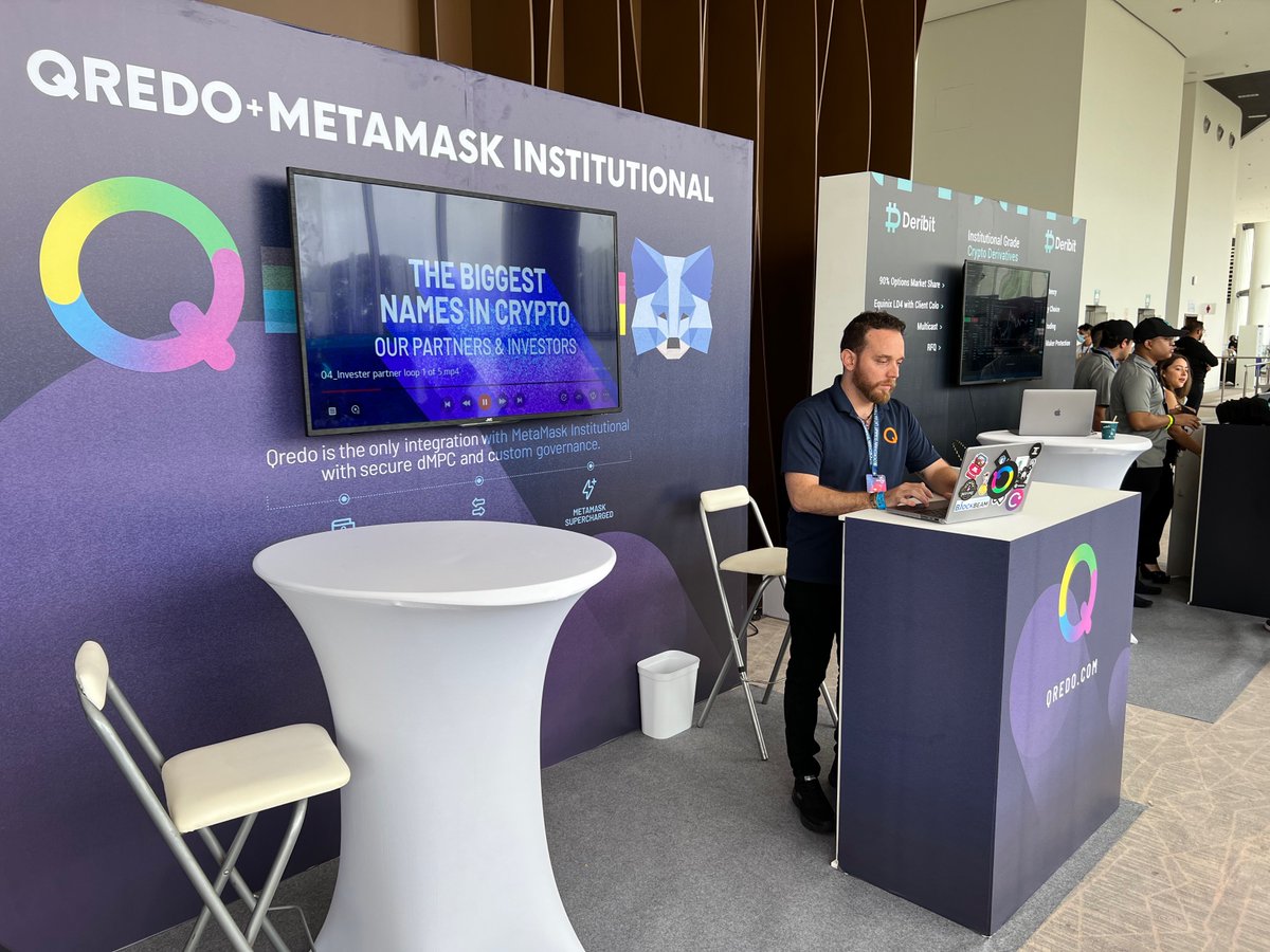 OpenCustody's tweet photo. #Qredo is a proud sponsor of Blockchain Summit Latam in Panama 🇵🇦

If you happen to be at #BSLPANAMA2022, come say hi to our stand and learn about #DecentralisedCustody and #DeFi https://t.co/5fSPfkjhoO