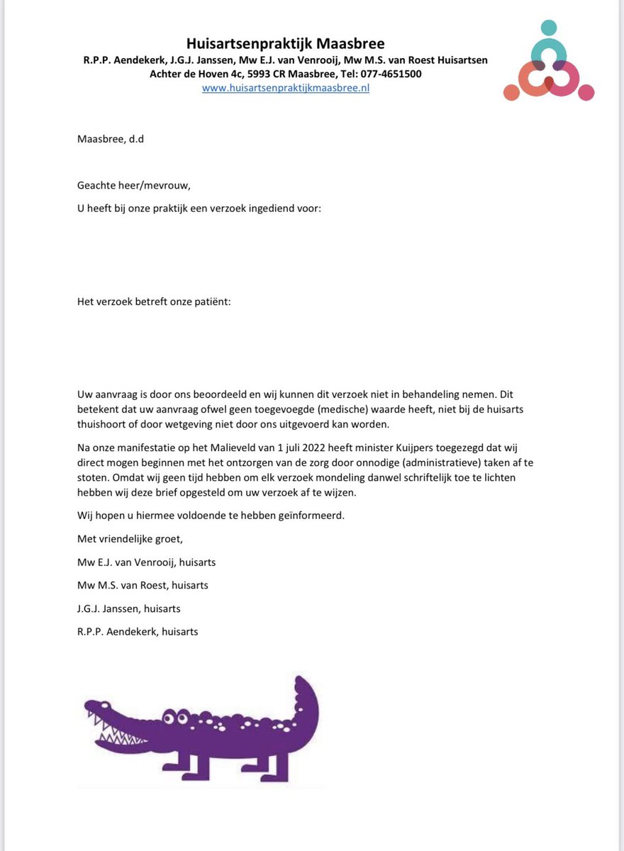 Nav manifestatie 1 juli gelijk maar de tip van de minister ter harte genomen 🙄