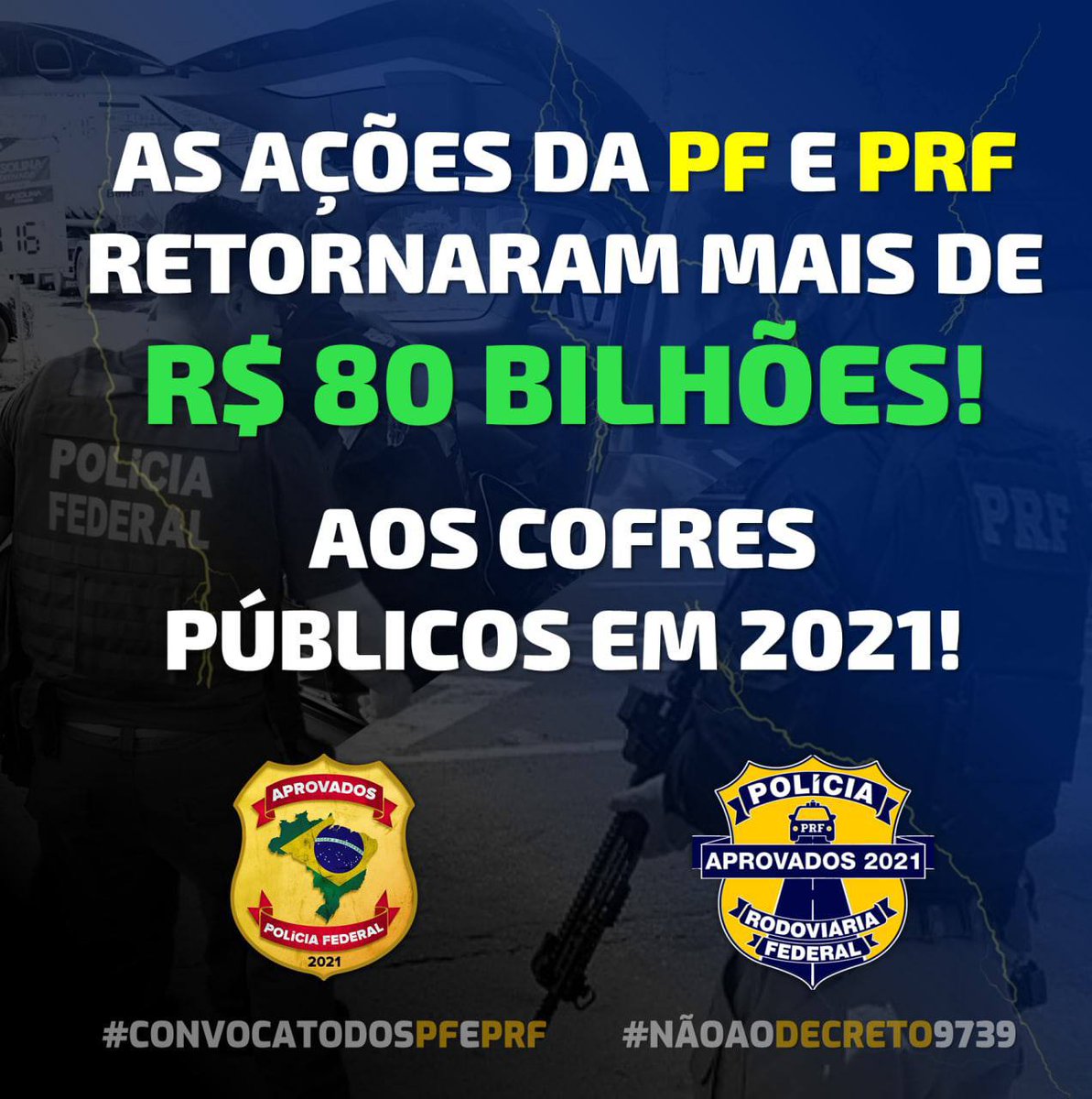 Lucas_FP139's tweet photo. PRF FORTE, BRASIL SEGURO!!

@jairbolsonaro
@andersongtorres
#ConvocaTodosPFePRF #NAOaoDecreto9739 https://t.co/H1iT3oKE4g