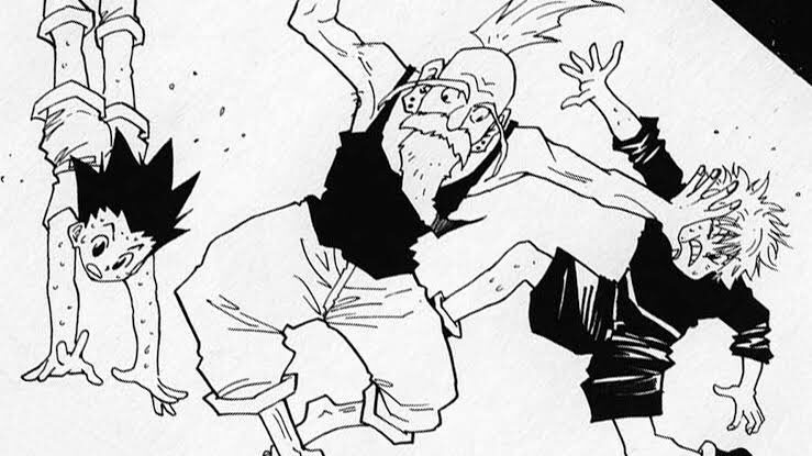 505 ダンダダン　オカルン　ハンターハンター ゴン　メルエム　ネテロ　ナルト bozu_108 ネテロは飛行船でゴンとキルアを相手にした時「右手と左足