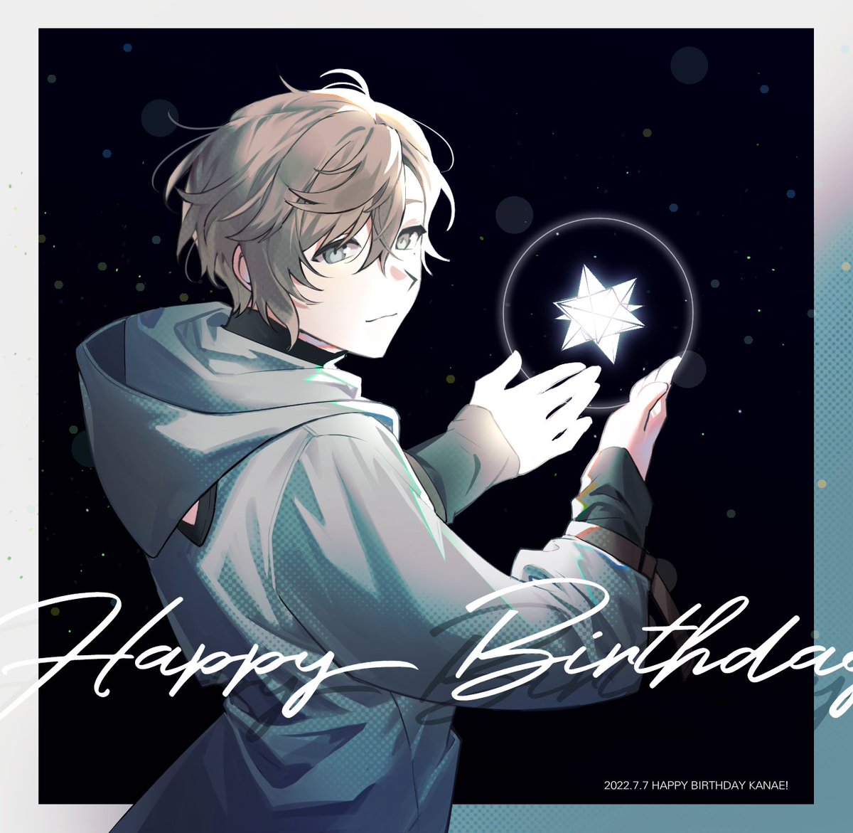 「叶くんお誕生日おめでとうございます!🥳🎉🎁
#叶誕生祭2022 #かな絵 」|Mansoonのイラスト