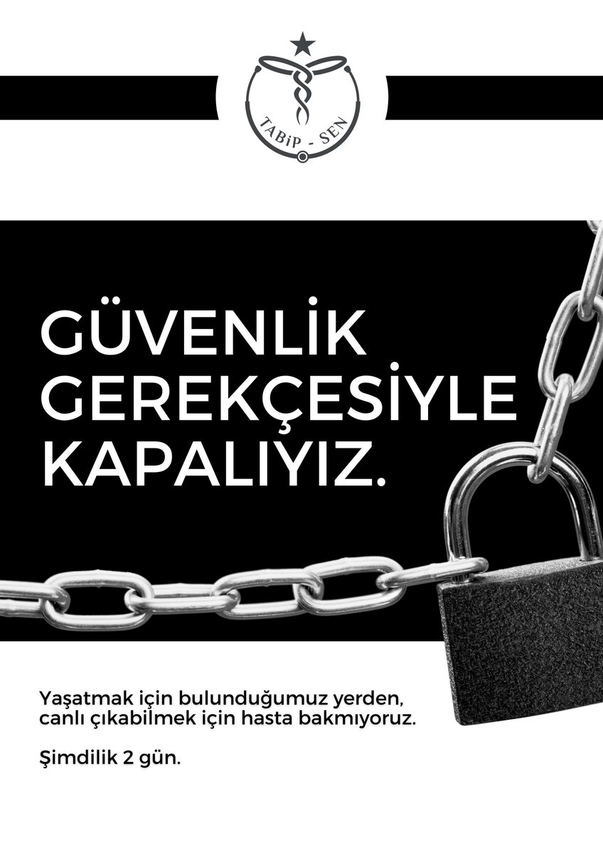 Tabip_Sen's tweet photo. ŞEHİDİMİZ VAR.

7-8 Temmuz’da iş bırakıyoruz.

#DrEkremKarakaya https://t.co/f935eo4uoV