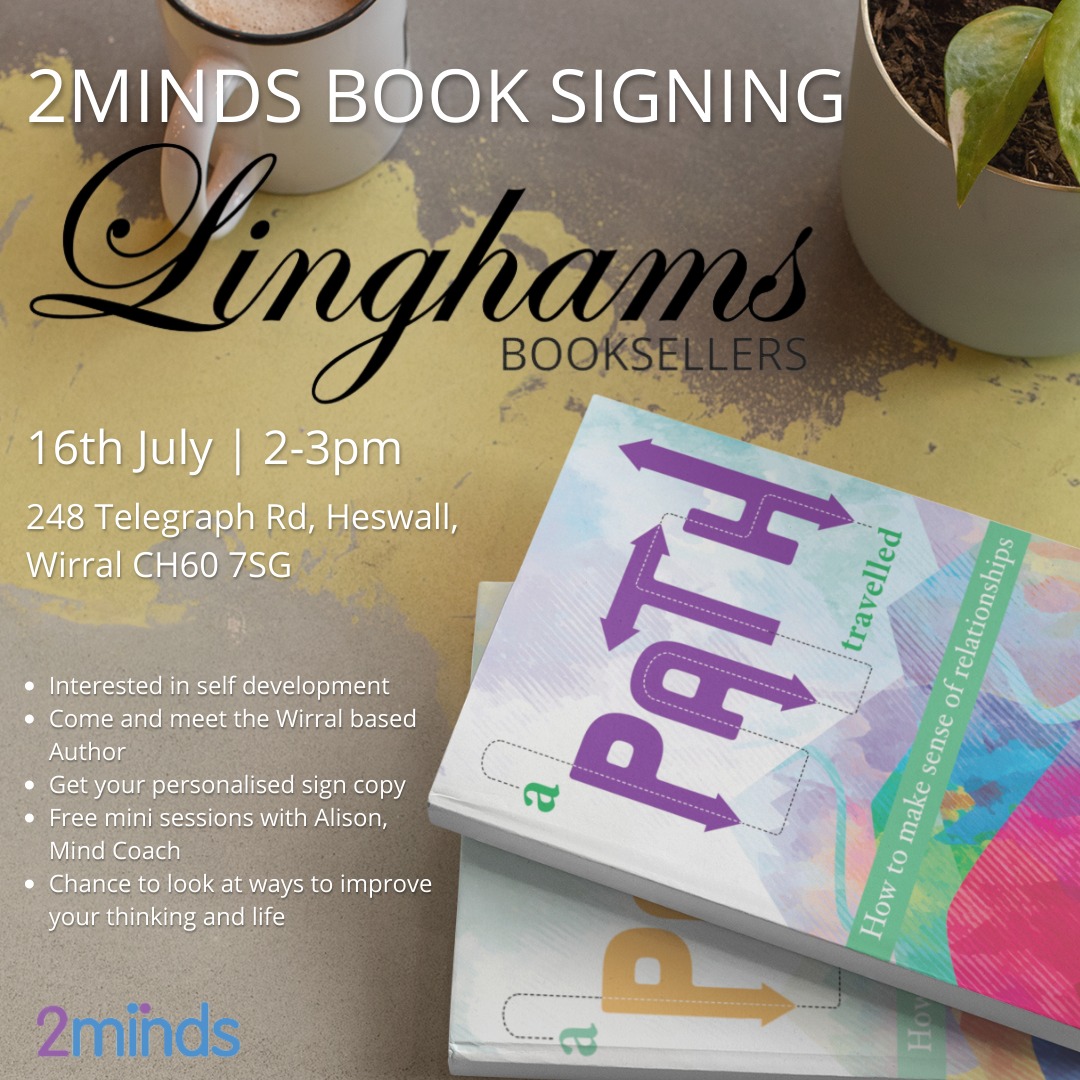 Really looking forward to this #booksigning <a href="/LinghamsBooks/">Linghams Bookshop books, toys and author events</a> next Saturday 16th July at 2pm. Come &amp; say hello. Get a signed copy and support #localbookshops #authorlife #selfhelp #heswall