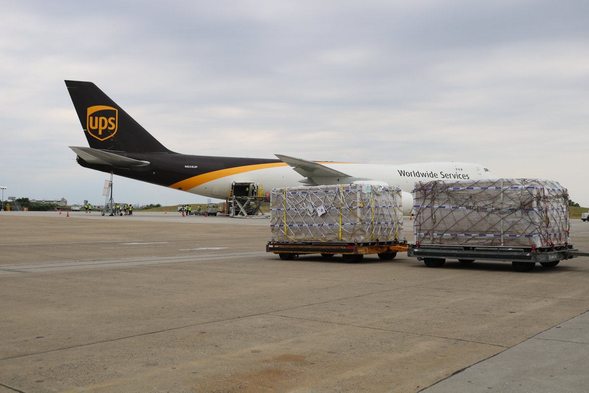 So proud of our amazing teams from @UPS Airlines, Worldport and @CoyoteLogistics for delivering what matters for #OperationFlyFormula. A UPS Browntail just landed in Philadelphia safely carrying @BubsAustralia infant formula -- enough to supply 2M bottles across the U.S.