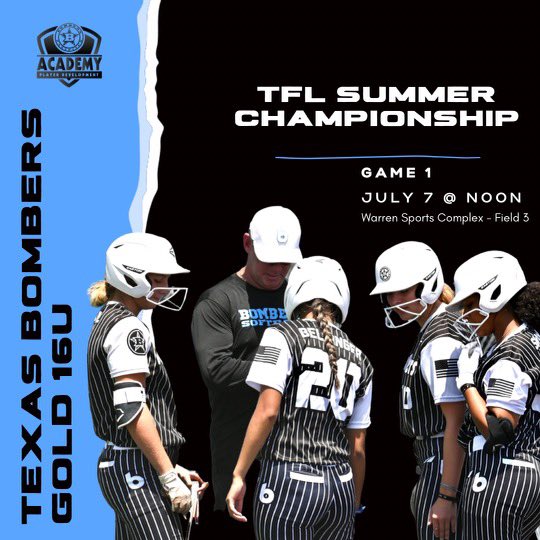 TFL Championships! Plano, Texas Let’s get after it!
