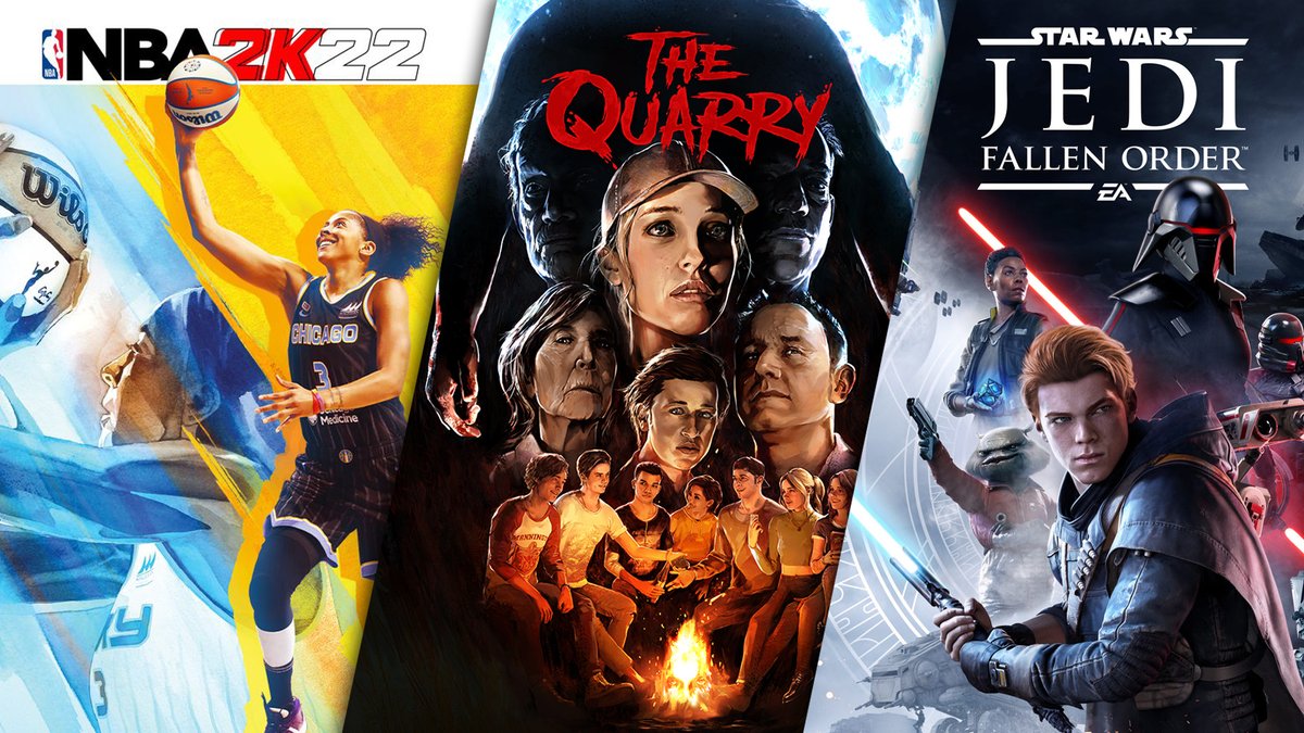 The Quarry was the most-downloaded PS5 game in North America last month — congrats, <a href="/SuperMGames/">Supermassive Games</a>! Check the full PlayStation Store charts for June: play.st/3yL4gLj