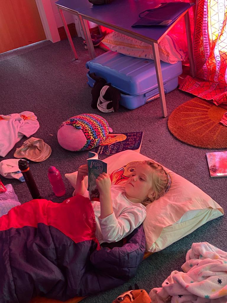 Sleepover fun for Reception #Movies #Sleepover #Friends <a href="/ThorngrovePrep/">Thorngrove School</a>