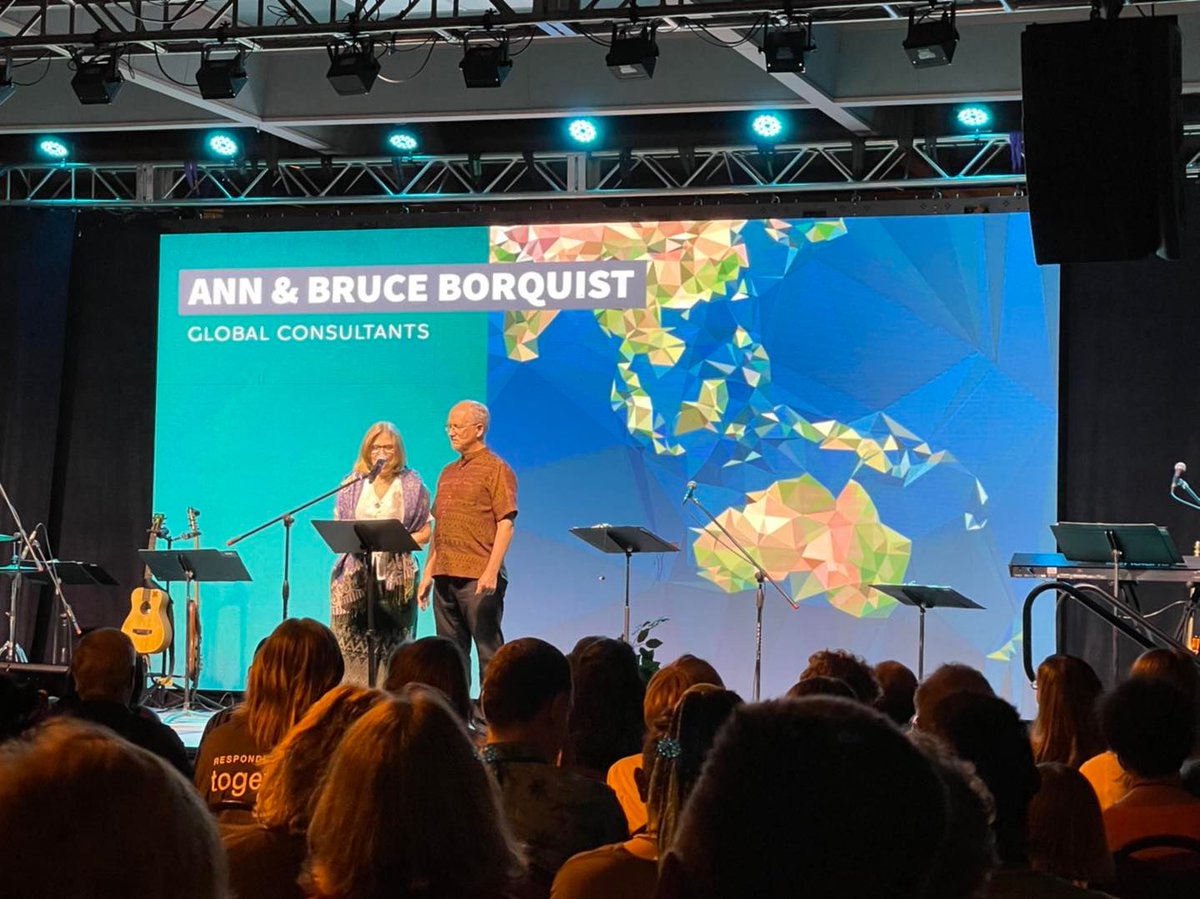 InternatMin's tweet photo. At last night's #WorldMissionConference program, those we heard from included General Secretary for American Baptist Churches Jeff Woods and Assistant General Secretary for the European Baptist Federation Helle Liht, with whom we have been coordinating #Ukraine relief efforts. https://t.co/0zp5OE9QAT