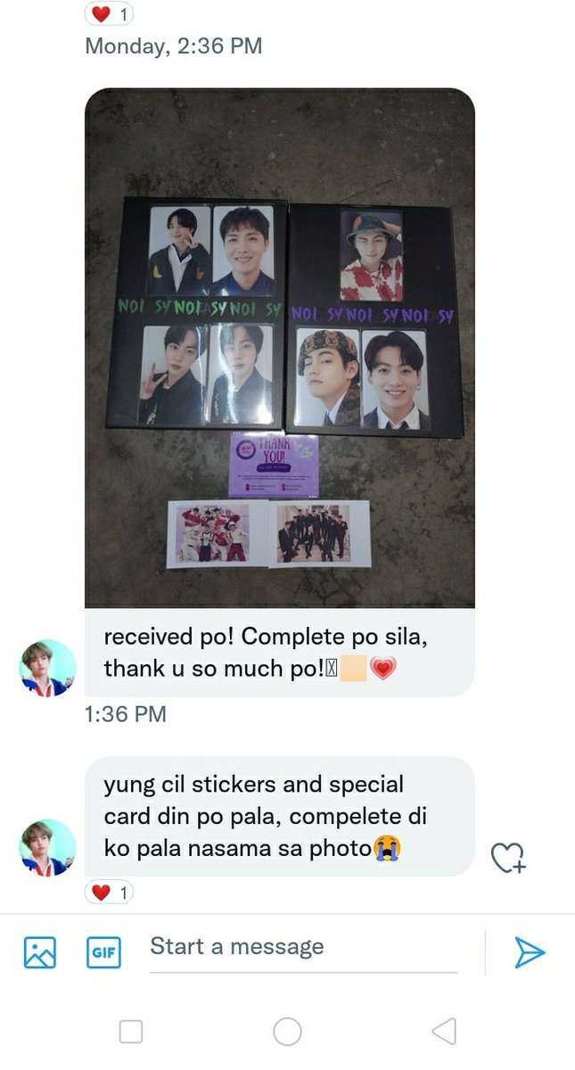 misspayi's tweet photo. FEEDBACKS FROM BUYERS💜

#KUMerch_Feedbacks https://t.co/6APU5jzeXJ
