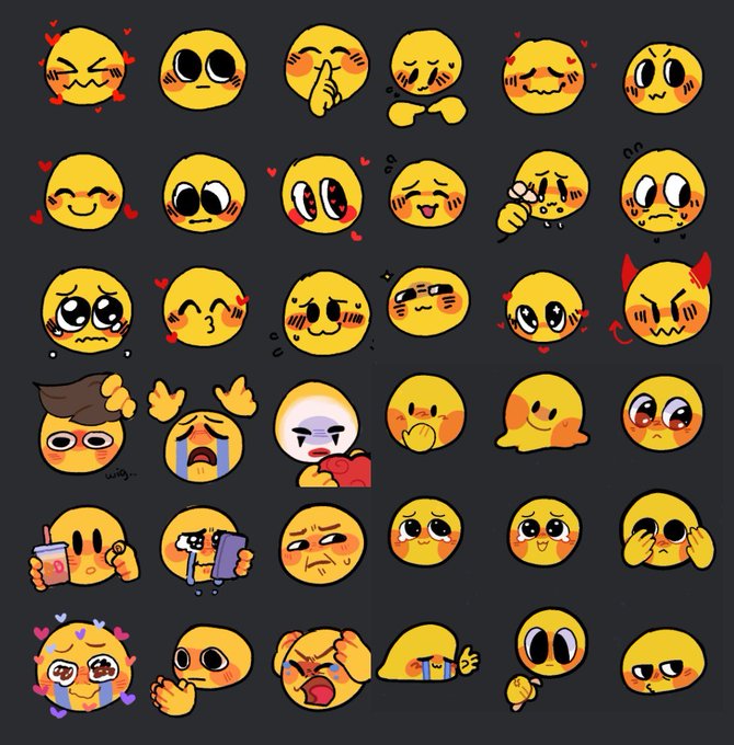 obligatory "it's my birthday pls promo me" post <3
Hi! I'm sword, I make emojis and also do art!!! 