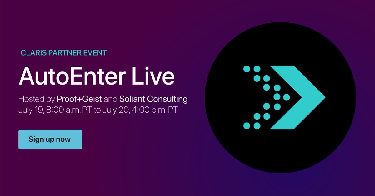 Claris, an Apple company tweet media