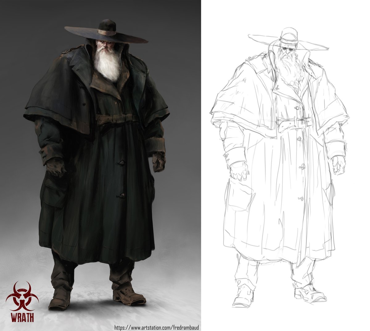 BioHazard Resident Evil Sketches by Fred Rambaud - Watch his Exclusive Master Class on IAMAG : https://t.co/jMs6JA0fV9 