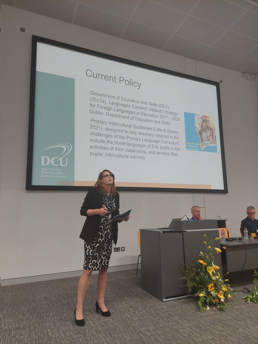 Dr Tara Concannon-Gibney <a href="/DrTaraConGibney/">Tara Concannon-Gibney</a> presenting on 'Policy Implications for English Language Learners' #2022literacy