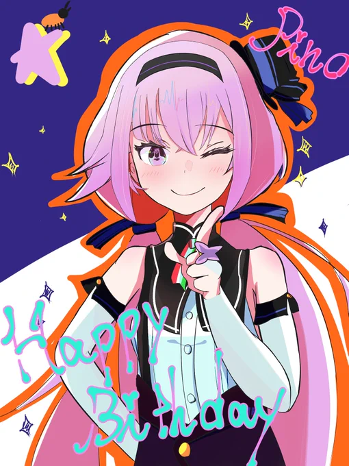 ピノ様お誕生日おめでとうございます🎉
これからもピノ様にとって元気で素敵な毎日となりますように!🐜
#カルロピノ生誕祭
#カルロピノ  #ピノの自由帳 