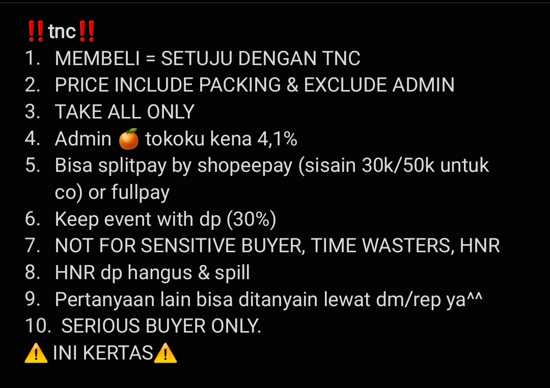 sunstomyshine's tweet photo. wts want to sell
– chenle keyring resonance pt. 2 pc only
– jaemin digipack glitch mode
– digipack only cover mark
– jewel hot sauce cover chenle

❗TAKE ALL ONLY 400K❗incl. packing
🎥 : https://t.co/jWDDGuSdrU
🚚 : kediri, jatim INA
read tnc for more ! https://t.co/DXz26NHHrr