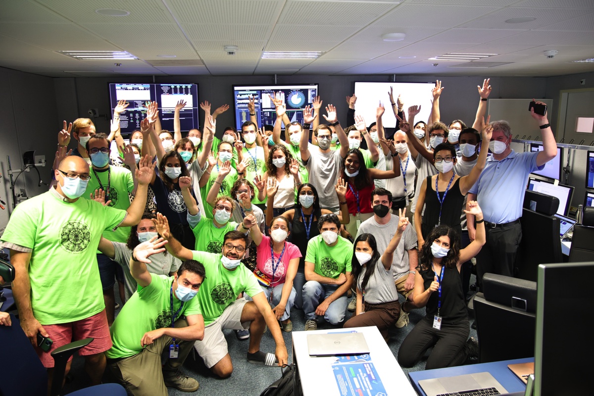 CMSExperiment's tweet image. The #LHCRun3 @CERN has officially started! 🚀
The CMS experiment is on its way to explore new undiscovered territories of particle physics.⚛️
Find more: cms.cern/news/wait-over… 

#CERN #CMSExperiment #LHC #Particlephysics