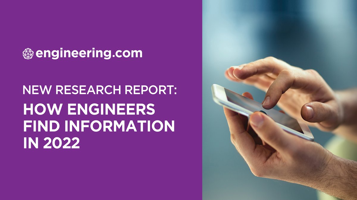 MarketingToENG's tweet photo. Download our latest #research report and learn how #engineers and other technical pros find information these days. The data and insights are crucial for #marketers trying to become more effective. https://t.co/SSySbABrxb https://t.co/bOWR6zyzrl