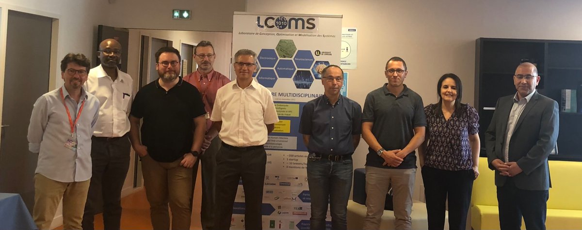 KACEM Imed (@imed2imed) on Twitter photo Le <a href="/Lcoms_UL/">LCOMS_UL</a> fête ses 10 ans. Bravo à nos chercheurs pour tout le travail accompli. Un grand merci à <a href="/Univ_Lorraine/">Lorraine</a>, à <a href="/EuroMetroMetz/">Eurométropole de Metz</a> et à tous nos partenaires pour leur soutien.
10 ans pleins de projets/succès 👍
<a href="/MarcSciamanna/">Sciamanna Marc</a>
@heleneboulanger
<a href="/Jean_LucBlin/">JEAN LUC</a>
<a href="/GrosdidierMetz/">François GROSDIDIER</a> Le <a href="/Lcoms_UL/">LCOMS_UL</a> fête ses 10 ans. Bravo à nos chercheurs pour tout le travail accompli. Un grand merci à <a href="/Univ_Lorraine/">Lorraine</a>, à <a href="/EuroMetroMetz/">Eurométropole de Metz</a> et à tous nos partenaires pour leur soutien.
10 ans pleins de projets/succès 👍
<a href="/MarcSciamanna/">Sciamanna Marc</a>
@heleneboulanger
<a href="/Jean_LucBlin/">JEAN LUC</a>
<a href="/GrosdidierMetz/">François GROSDIDIER</a>