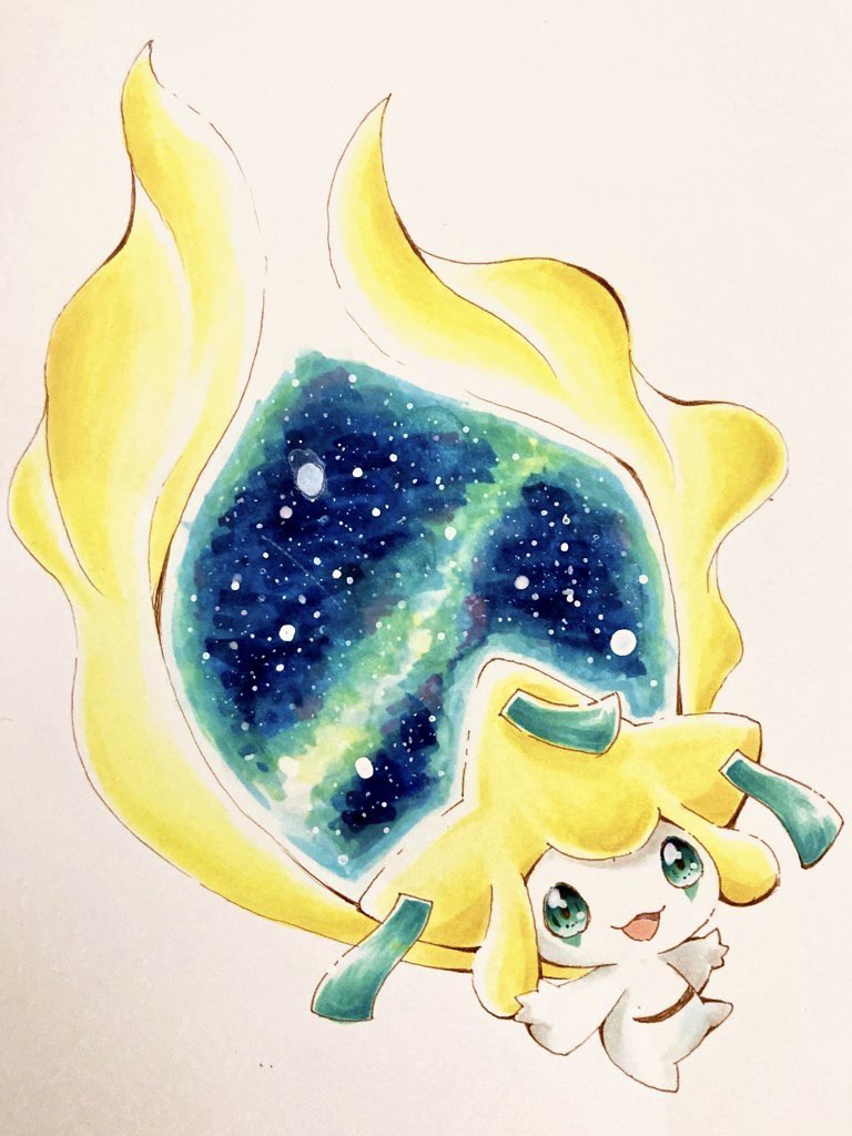 「七夜の願い星🌟
#ジラーチ星祭 」|瓜売 うりのイラスト