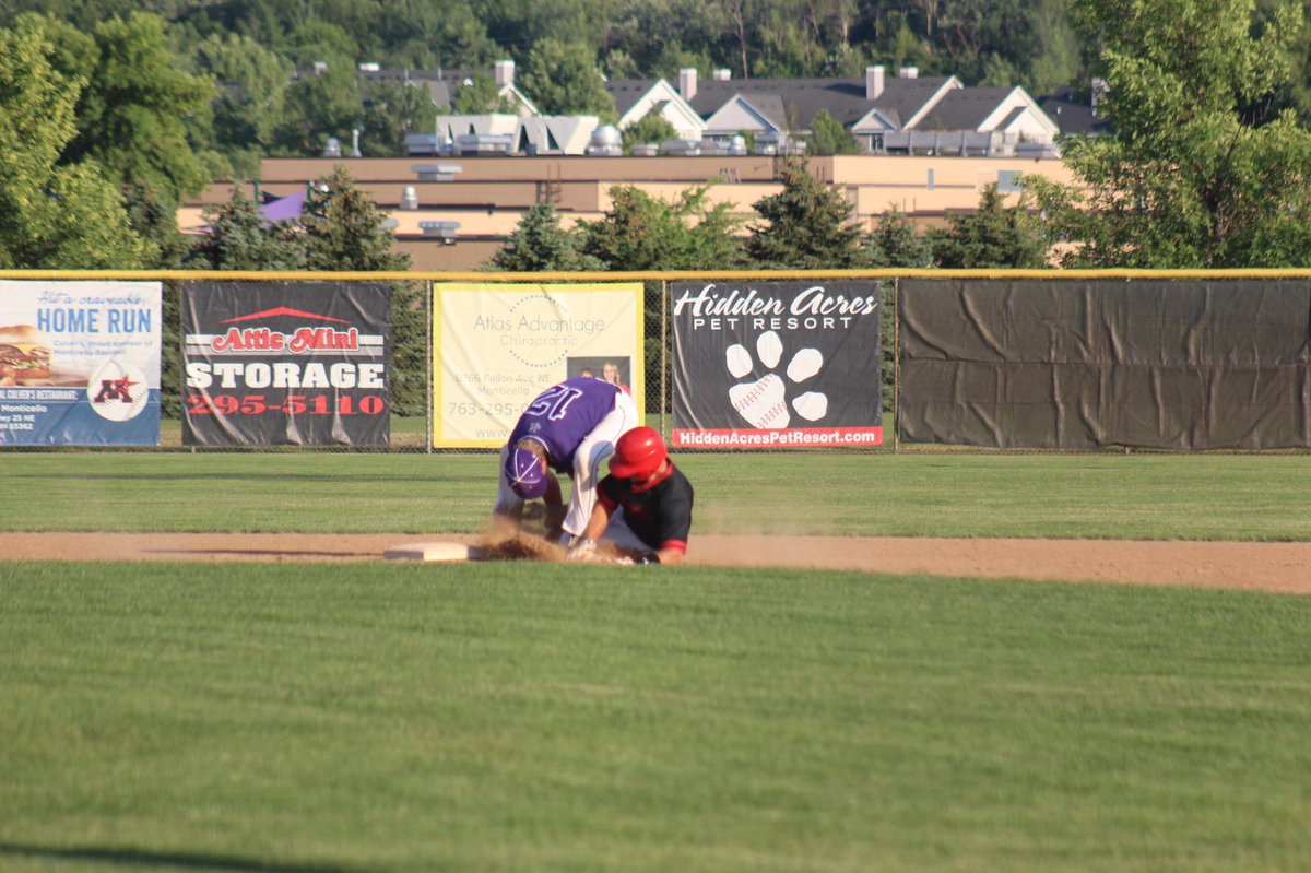 Monti_Sports's tweet photo. The @MoPolecats are 8-0 in league play and sit in first place in the East division.

They’re the last undefeated team in @Sauk_Valley.

They play St. Joseph (8-1) on Sunday. Winner will own the tie-breaker and the top seed in the playoffs.

(Photos from July 1 against Clearwater) https://t.co/amMrM64YNB