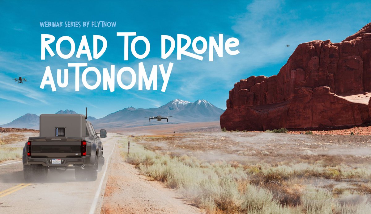 flytbase's tweet photo. You don't have to take the road less taken every day. We'll show you how. Keep an eye out on this channel.
#webinaralert #droneautonomy #dronesforgood #dronetechnology #drones #droneservices https://t.co/xAJ6y5uLh3