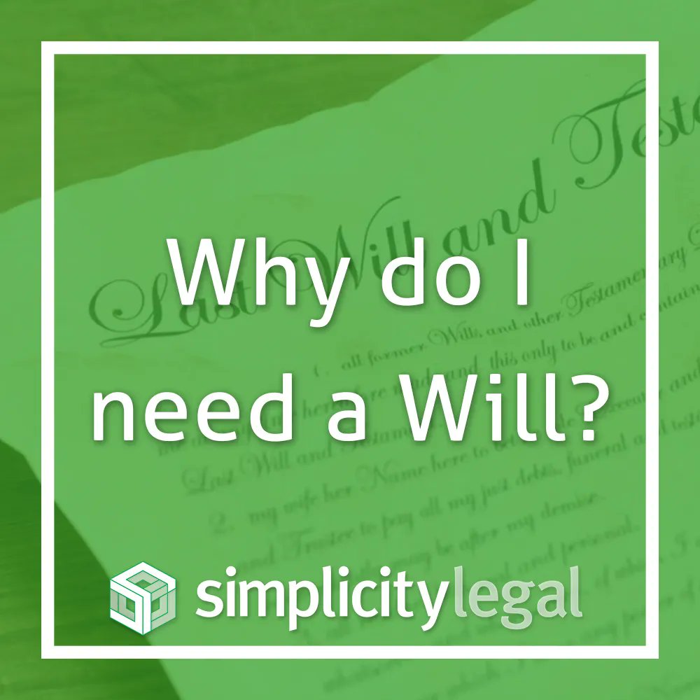 Why do I need a Will? 🤔

The answer might seem obvious but a lot of people may not have a full understanding about Wills and why they are so important to the management of your affairs after you die ✒️

🖱️below to find out more:
buff.ly/3P1zqTW