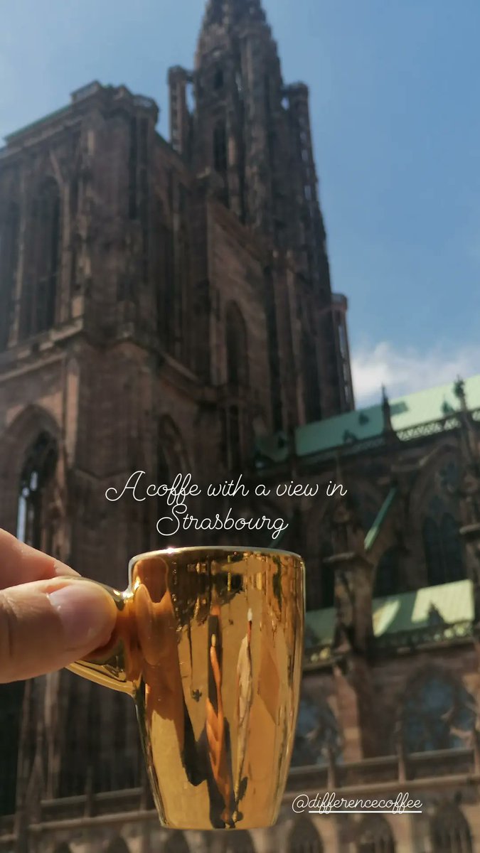 Un café à l'ombre de la Cathédrale <a href="/GehlAmir/">Difference Coffee</a> #coffee #specialtycoffee #differencecoffee #CoffeeTime