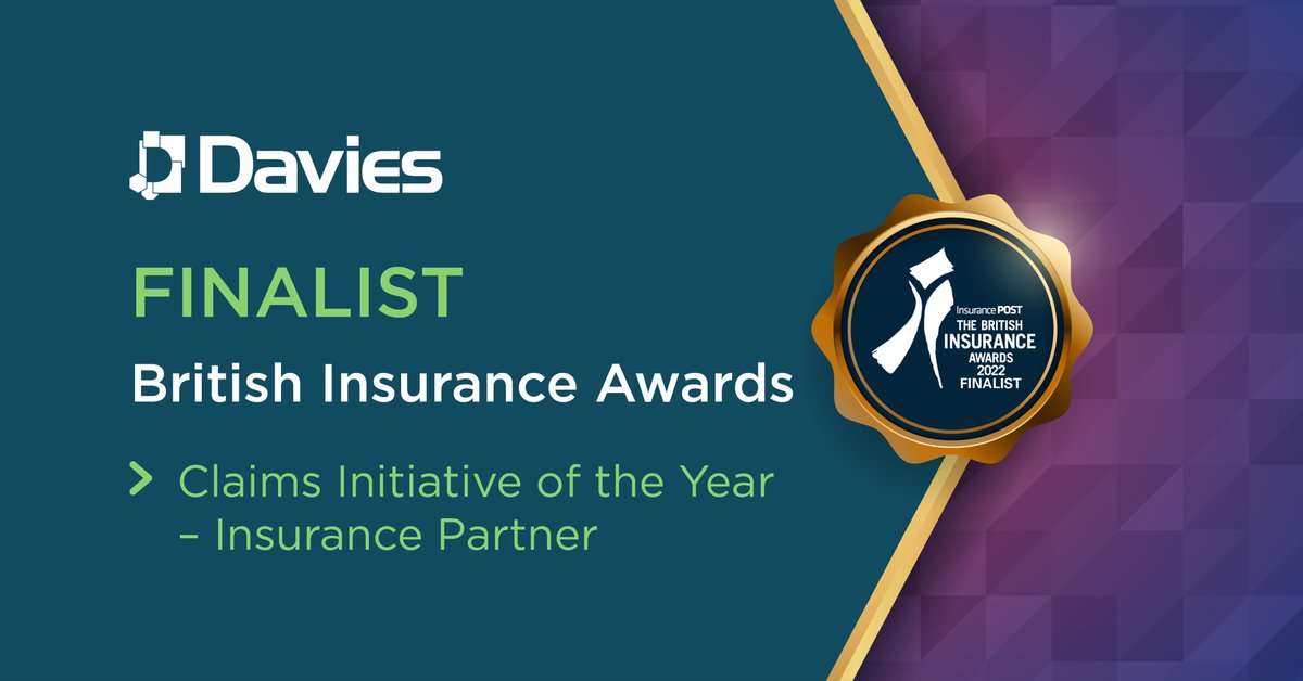 We're looking forward to tonight’s <a href="/Insurance_Post/">Insurance_post</a> #BIA2022 &amp; celebrating the #insurance industry's best.

Thanks to our #automation on low value #property #claims during storms earlier this year, we’re finalists for ‘Claims Initiative of the Year'. Good luck to all finalists!