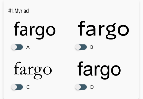 Think you know your fonts? Try this font identification skills game! Let us know how you did!

ow.ly/f4gE50JO4Fb