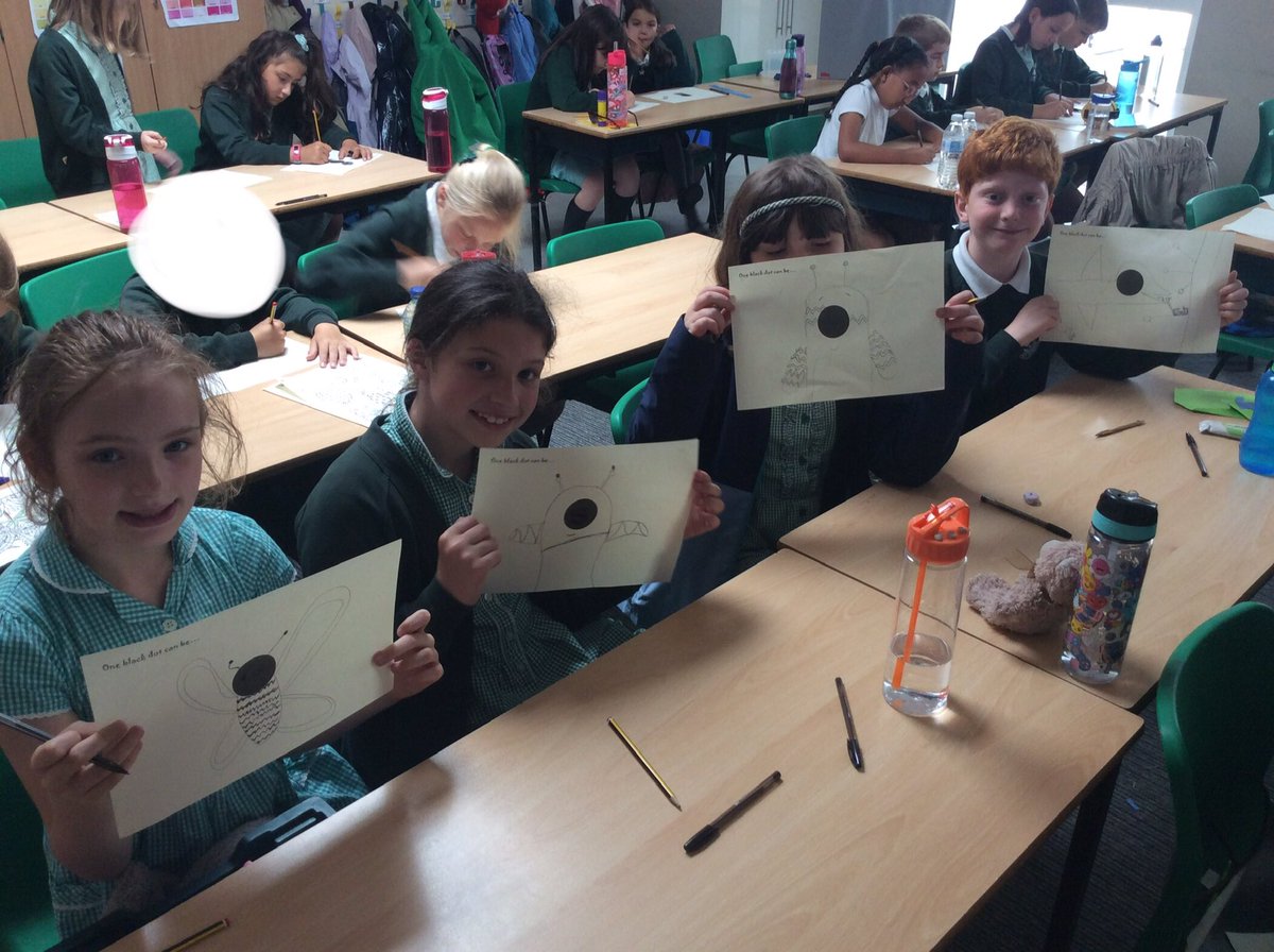 One dot can be... #Daytocreate <a href="/Artsmarkaward/">Artsmark</a>