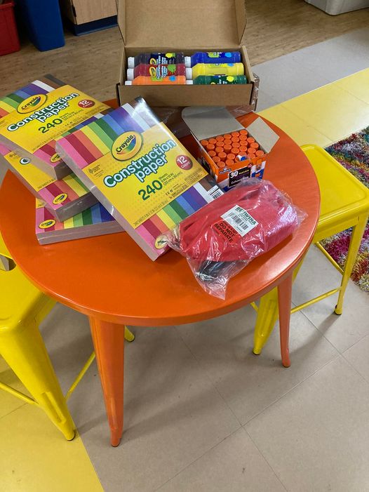 Getting prepped for  Summer Enrichment at Connected Madison Central School District!! These were all provided by our Amazing partners Creekside Community Outreach Center!! 
#ItTakesaCommunity 😊🍎😊