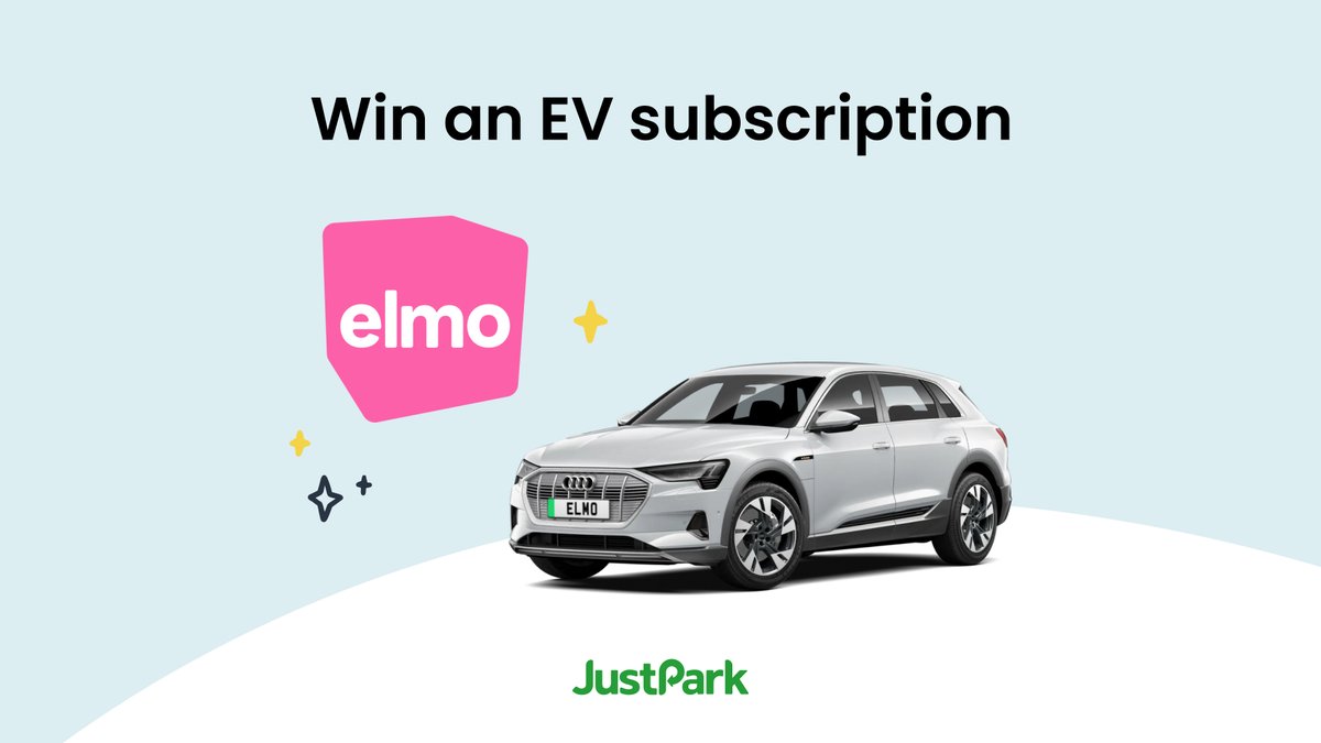 Fancy trying out an @elmodrive EV subscription?

We're giving you the chance to win a 6 month subscription to an Audi E-tron &amp; 10 runner up prizes for £200 off an EV charging subscription.

Simply fill out the form below and share with your #EV pals⚡

go.justpark.com/competition