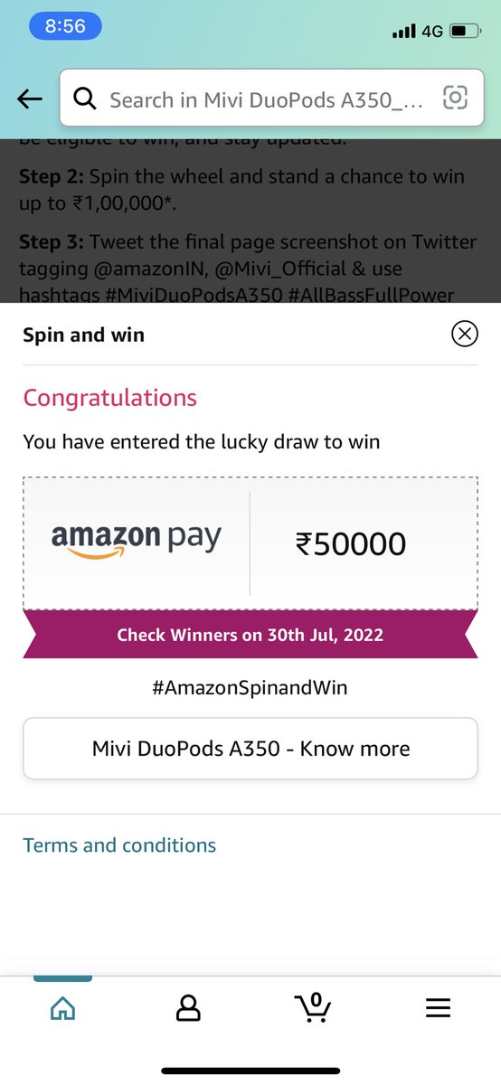 vivek_narang5's tweet photo. @amazonIN, @Mivi_Official &amp; use hashtags #MiviDuoPodsA350 #AllBassFullPower https://t.co/QGIKyG7fXW