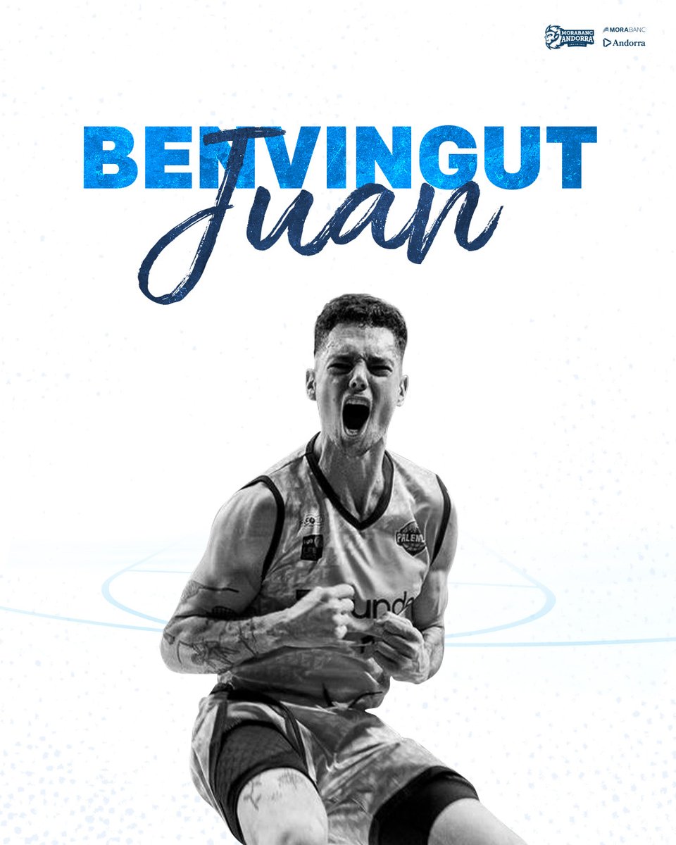 morabancandorra's tweet photo. FITXATGE 🔥🏀🔝

Juan Rubio @juanrubioni serà jugador del MoraBanc Andorra les 2 properes temporades. L’aler murcià (26 anys, 1.98) arriba procedent del Palència en el que va completar una temporada excel·lent.

COMUNICAT OFICIAL ⬇️🧐
https://t.co/kVISo2rJUX

#SomnisNous #MaiPor https://t.co/Gfz7Ys1PuB