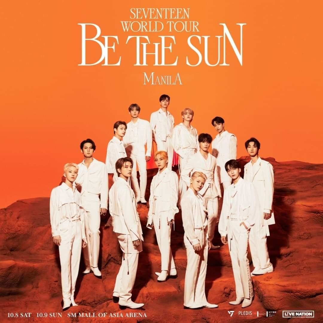 SEVENTEEN WORLD TOUR [BE THE SUN] at the SM Mall of Asia Arena on