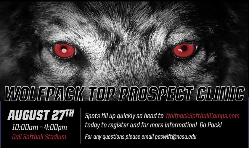NC State Softball Camps tweet media