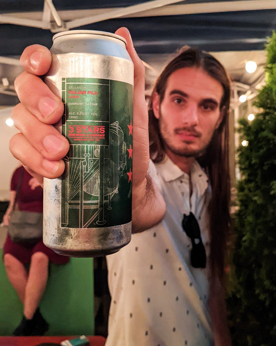 For a LIMITED TIME we've got @3starsbrewing's Cellar Series Italian Pils!! 'Easy drinking and will please both lager lovers and hop heads alike.' Can confirm. Cheers. 🍻