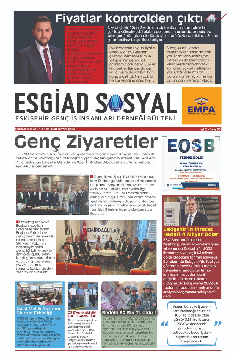 esgiad_'s tweet photo. Esgiad Sosyal 33. Sayımız yayında. 
@VGPALA @Abdulselamer_ 
#eskisehir #esgiad #esgiadsosyal https://t.co/uaPFwDNuRH