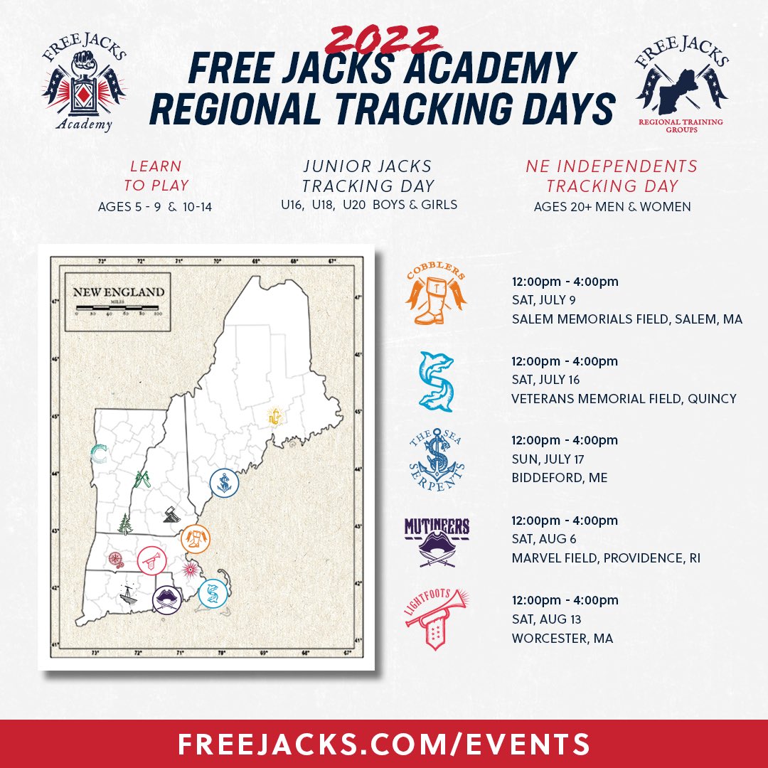 NEFreeJacks's tweet photo. 🐎//➡️ Join Free Jacks head coach @scottymathie and players at the first 2022 Regional Tracking Day this Sat July 9

• Learn to play • Junior Jacks • Independents 

👉 Register at https://t.co/RDsbSGjdpn

#FreeJacksAcademy #LetsRide #LearnGrowPlayCompete @usmlr https://t.co/ft8smTw31p