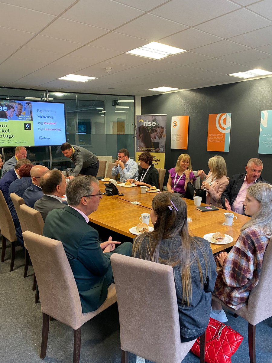 WilsonCooke's tweet photo. Wow! What an amazing turnout for our 2nd RISE networking event! 🚀

Over breakfast, we discussed shortages in the labour market - a morning of networking, advice and relationship-building and it was a blast!

Register for RISE updates 👉 https://t.co/Q6uQGb4Lbd https://t.co/rl8ehwkFGU